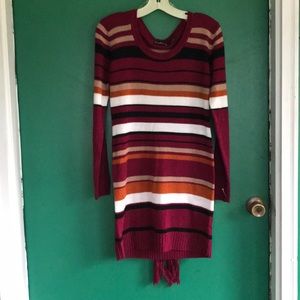 Women’s Striped Long Sleeve Dress